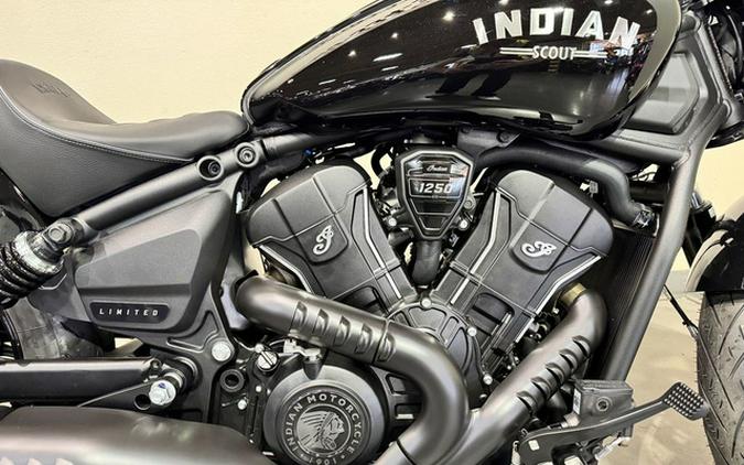 2025 Indian Sport Scout Limited +Tech Black Metallic