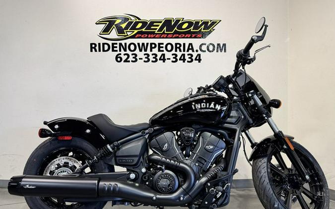 2025 Indian Sport Scout Limited +Tech Black Metallic