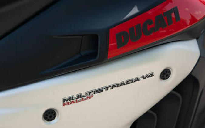 2023 Ducati Multistrada V4 Rally Brushed Aluminum & Matte Black