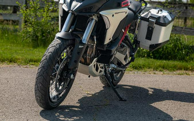 2023 Ducati Multistrada V4 Rally Brushed Aluminum & Matte Black