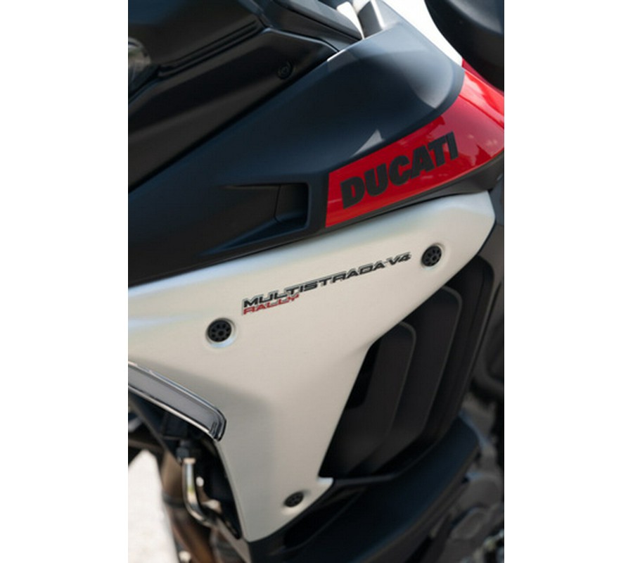 2023 Ducati Multistrada V4 Rally Brushed Aluminum & Matte Blac