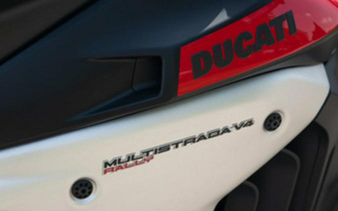 2023 Ducati Multistrada V4 Rally Brushed Aluminum & Matte Blac