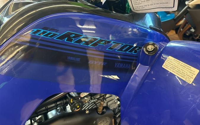 2024 Yamaha Raptor 110 BLUE
