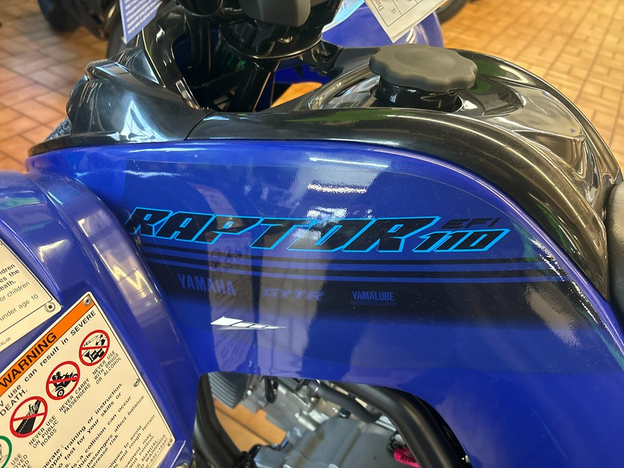 2024 Yamaha Raptor 110 BLUE