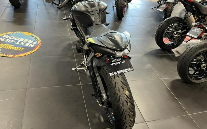 2020 Triumph Street Triple RS Matte Jet Black