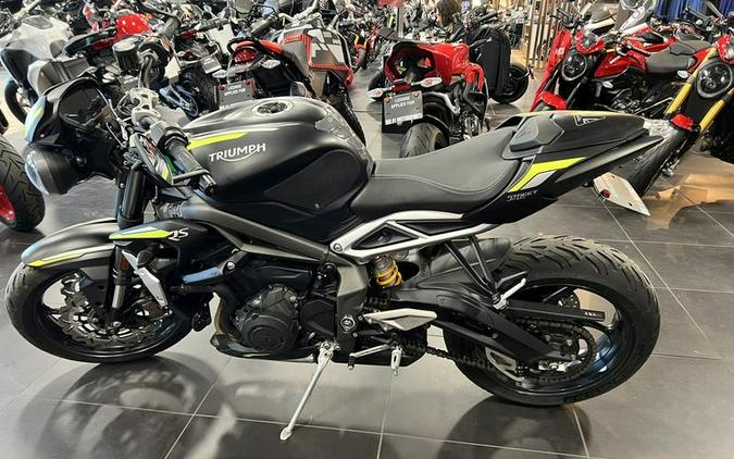 2020 Triumph Street Triple RS Matte Jet Black