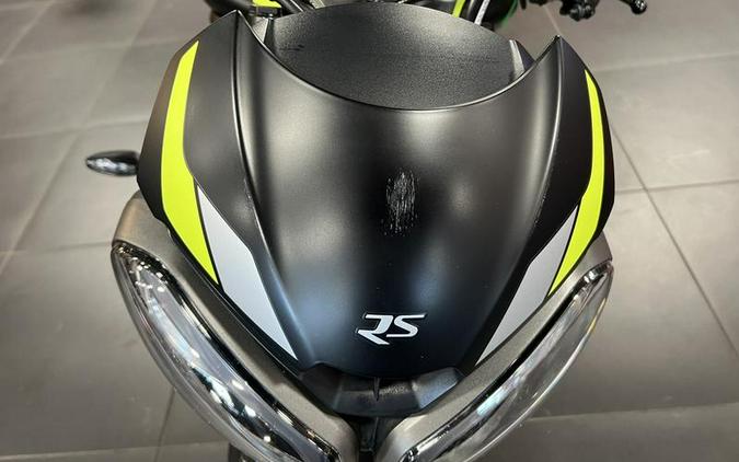 2020 Triumph Street Triple RS Matte Jet Black