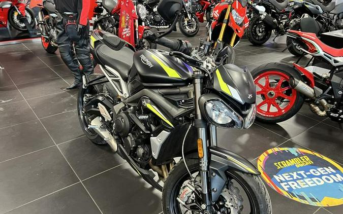 2020 Triumph Street Triple RS Matte Jet Black