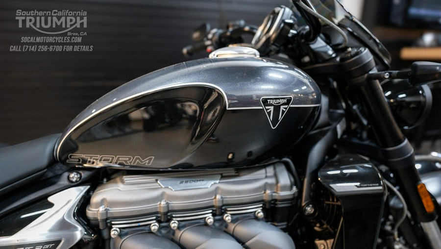 2025 Triumph Rocket 3 Storm GT Granite/Sapphire Black