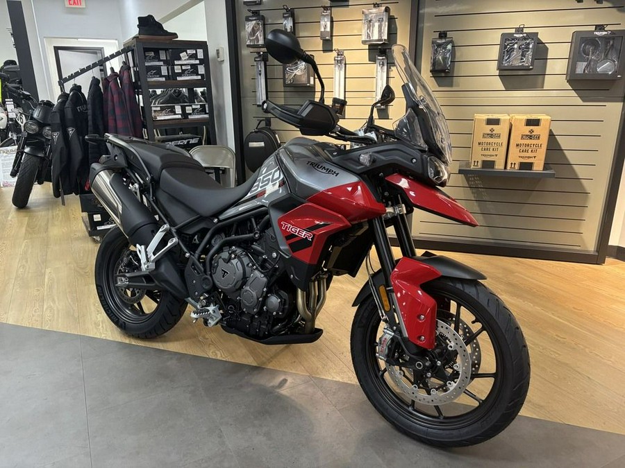 2021 Triumph Tiger 850 Sport Graphite Diablo Red