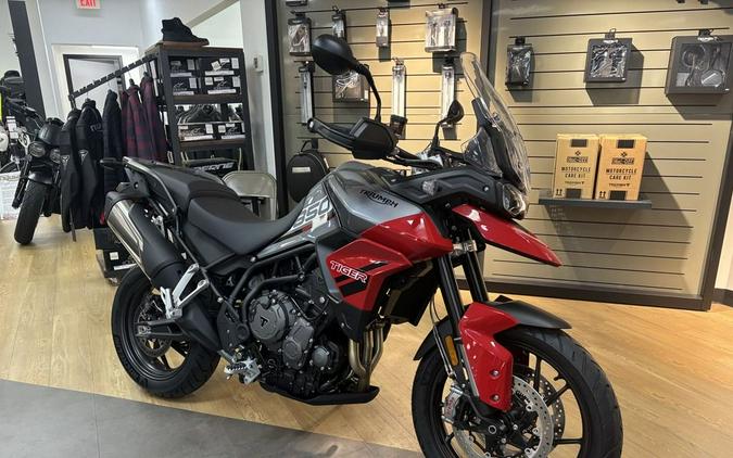 2021 Triumph Tiger 850 Sport Graphite Diablo Red