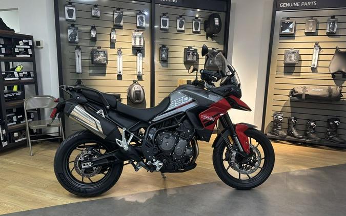 2021 Triumph Tiger 850 Sport Graphite Diablo Red