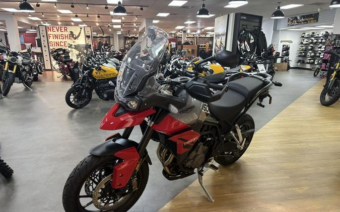 2021 Triumph Tiger 850 Sport Graphite Diablo Red