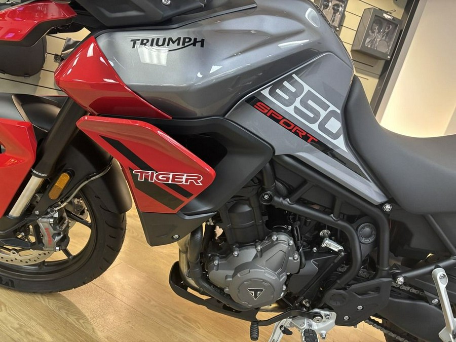 2021 Triumph Tiger 850 Sport Graphite Diablo Red