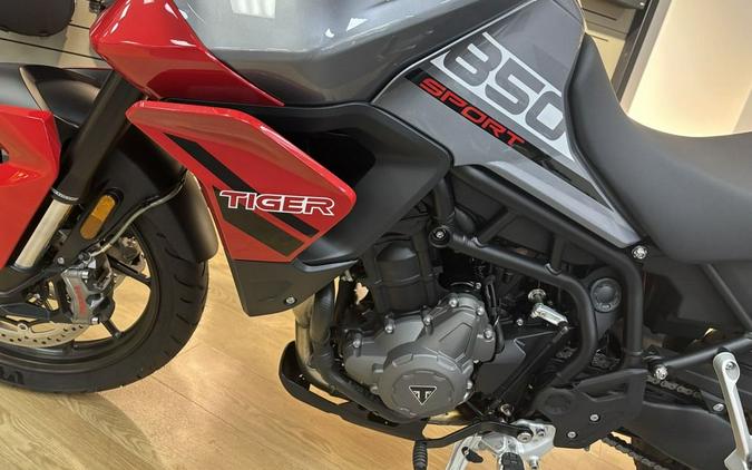 2021 Triumph Tiger 850 Sport Graphite Diablo Red