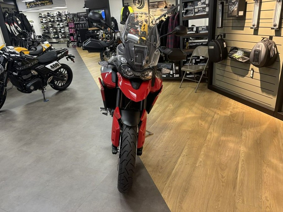 2021 Triumph Tiger 850 Sport Graphite Diablo Red