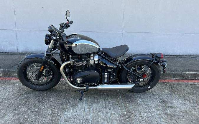 2023 Triumph Bonneville Bobber Chrome Edition Chrome / Jet Black