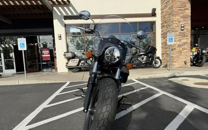 2025 Indian Motorcycle® Super Scout® Black Smoke with Graphics