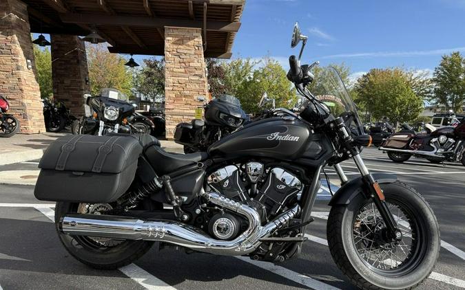2025 Indian Motorcycle® Super Scout® Black Smoke with Graphics