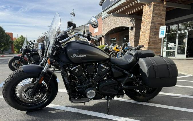 2025 Indian Motorcycle® Super Scout® Black Smoke with Graphics
