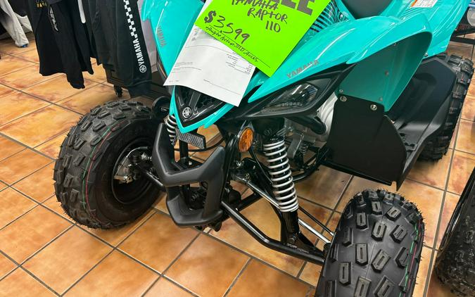 2024 Yamaha Raptor 110 TEAL