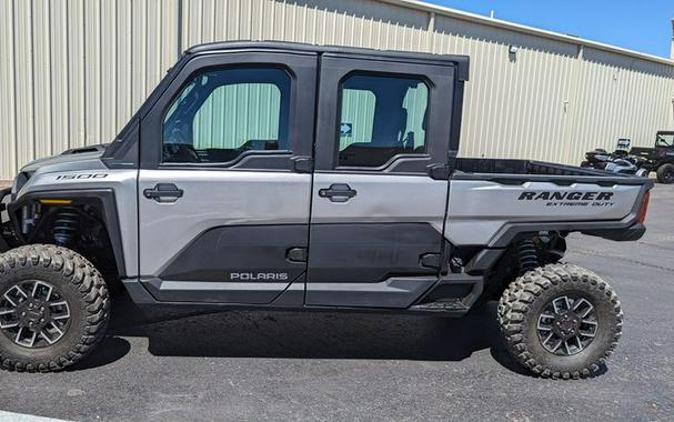 New 2024 POLARIS RANGER CREW XD 1500 NORTHSTAR EDITION PREMIUM TURBO SILVER