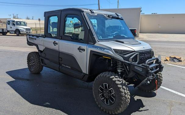 New 2024 POLARIS RANGER CREW XD 1500 NORTHSTAR EDITION PREMIUM TURBO SILVER