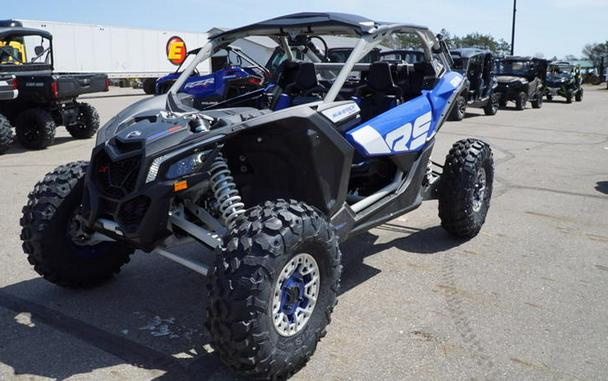 2023 Can-Am® Maverick X3 X rs Turbo RR Intense Blue / Carbon Black / Chalk Grey