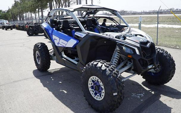 2023 Can-Am® Maverick X3 X rs Turbo RR Intense Blue / Carbon Black / Chalk Grey