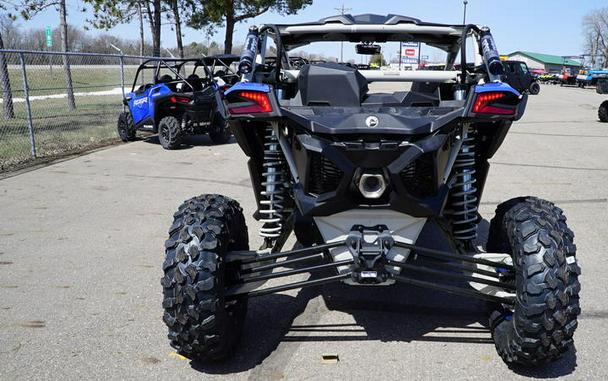 2023 Can-Am® Maverick X3 X rs Turbo RR Intense Blue / Carbon Black / Chalk Grey