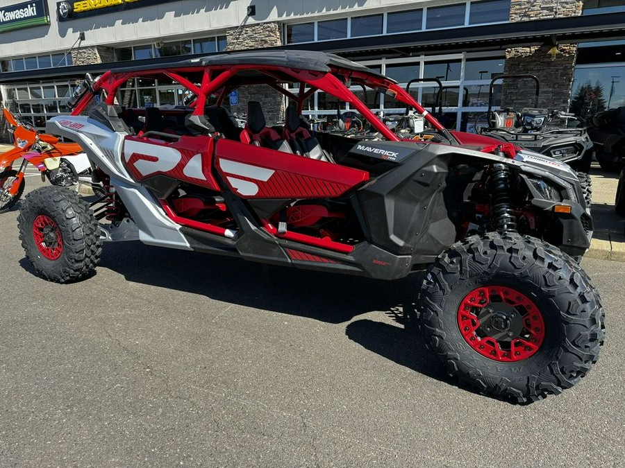 2024 Can-Am® Maverick X3 MAX X rs Turbo RR Fiery Red & Hyper Silver