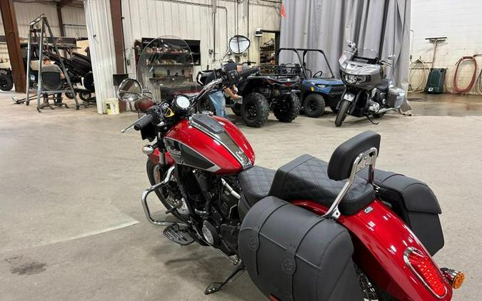 2025 Indian Motorcycle® Scout® Classic Limited +Tech Sunset Red Metallic