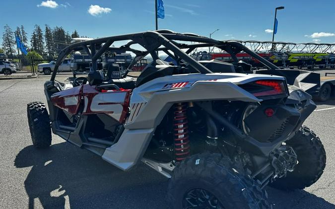 2024 Can-Am® Maverick X3 MAX DS Turbo Fiery Red & Hyper Silver