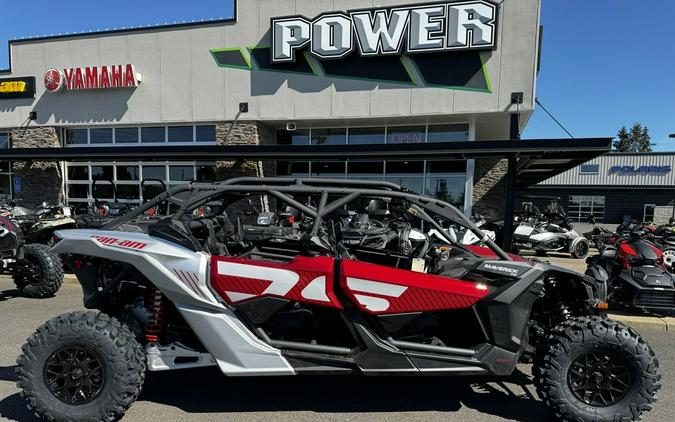 2024 Can-Am® Maverick X3 MAX DS Turbo Fiery Red & Hyper Silver