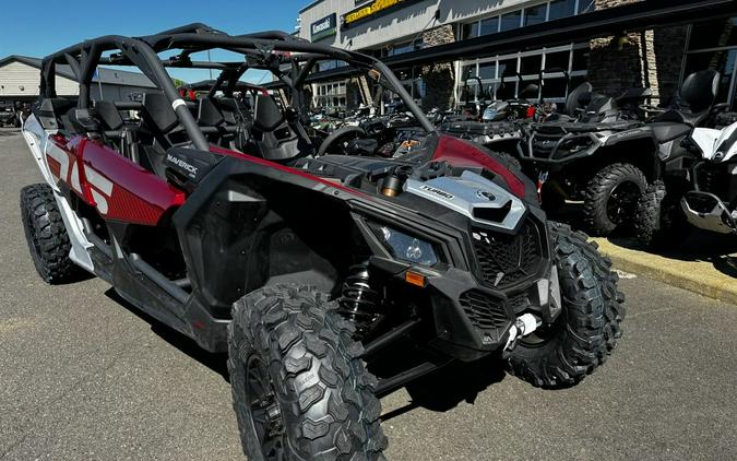 2024 Can-Am® Maverick X3 MAX DS Turbo Fiery Red & Hyper Silver