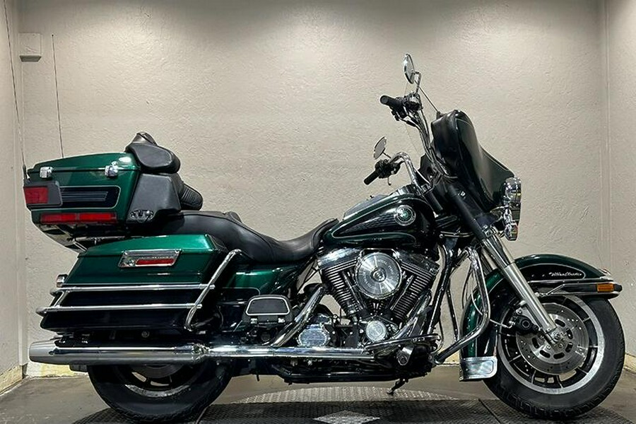 1997 HD FLHTCUI MYSTIQUE GREEN/BLACK