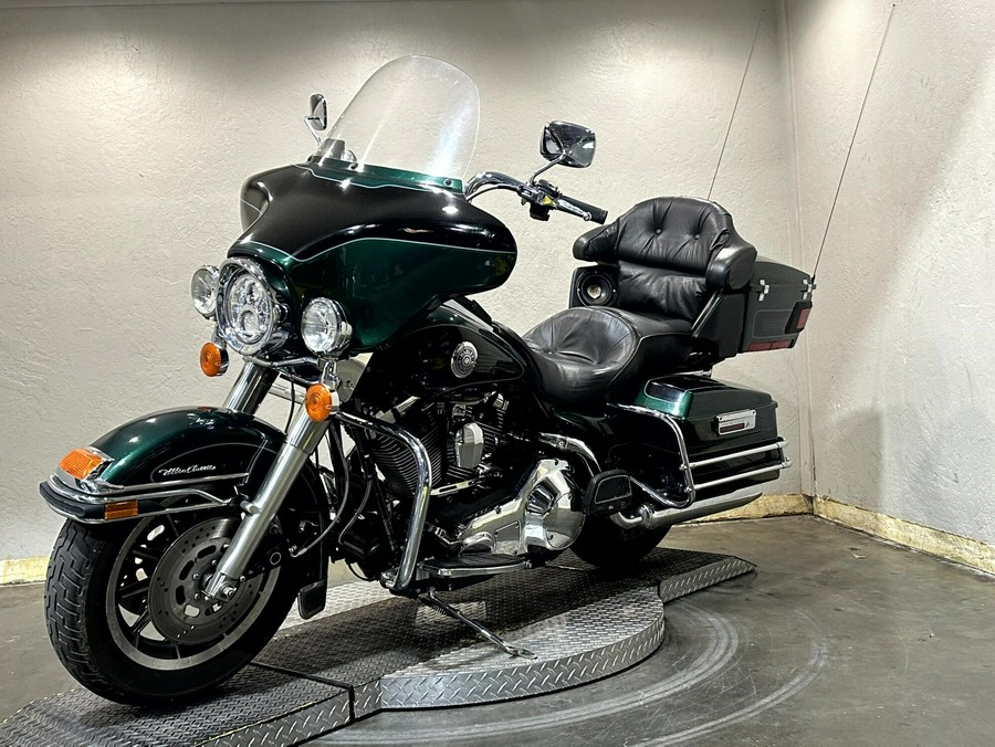 1997 HD FLHTCUI MYSTIQUE GREEN/BLACK
