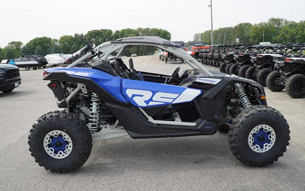 2023 Can-Am® Maverick X3 X rs Turbo RR With Smart-Shox Intense Blue / Carbon Black / Cha