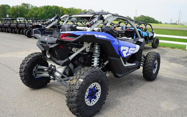 2023 Can-Am® Maverick X3 X rs Turbo RR With Smart-Shox Intense Blue / Carbon Black / Cha