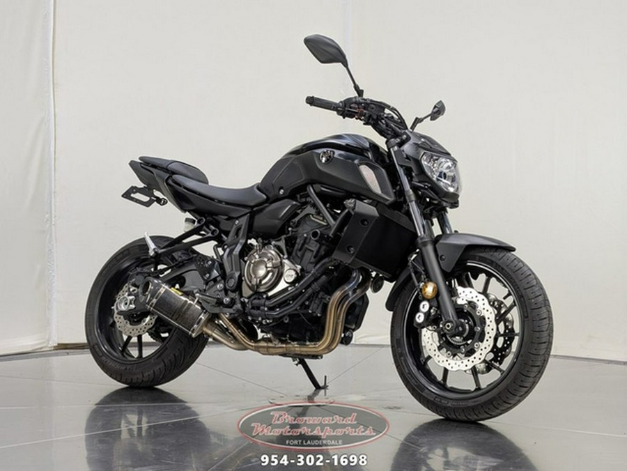 2019 Yamaha MT 07