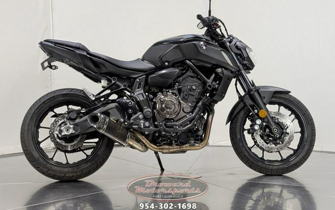 2019 Yamaha MT 07