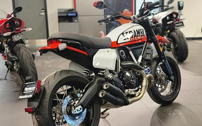 2023 Ducati Scrambler Urban Motard Star White Silk and Ducati GP ’19 Red