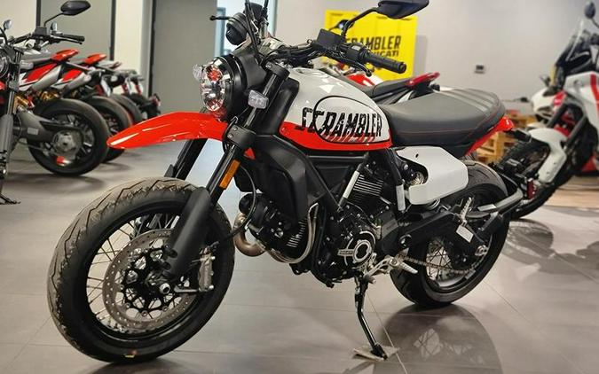 2023 Ducati Scrambler Urban Motard Star White Silk and Ducati GP ’19 Red