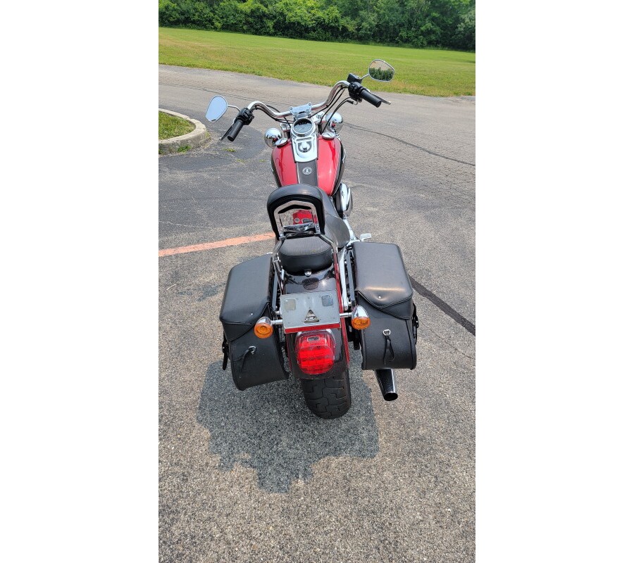 2012 Harley-Davidson Super Glide Custom Two-Tone Ember Red Sunglo/Merlot Sun