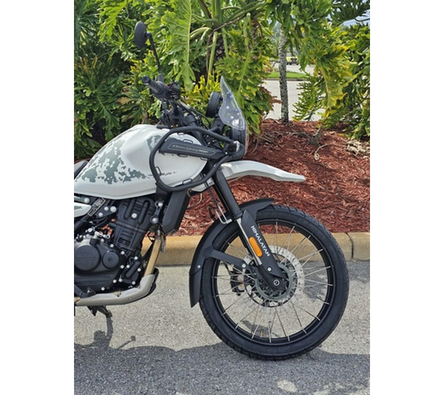 2025 Royal Enfield Himalayan 450 Kamet White (Tubeless) 450
