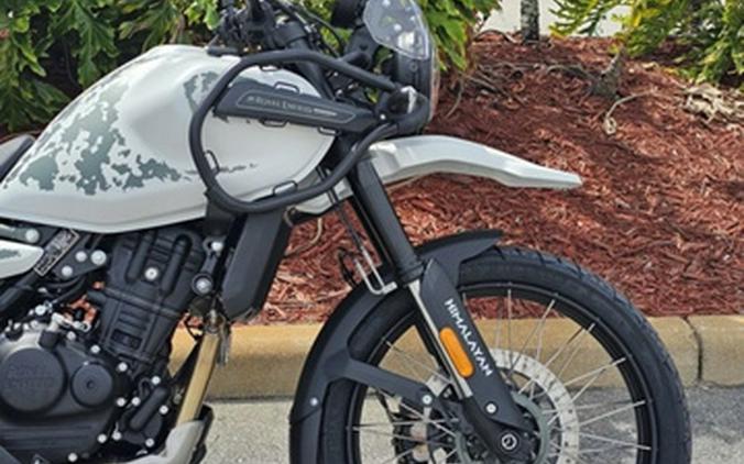 2025 Royal Enfield Himalayan 450 Kamet White (Tubeless) 450