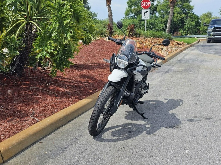 2025 Royal Enfield Himalayan 450 Kamet White (Tubeless) 450