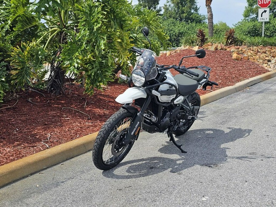 2025 Royal Enfield Himalayan 450 Kamet White (Tubeless) 450