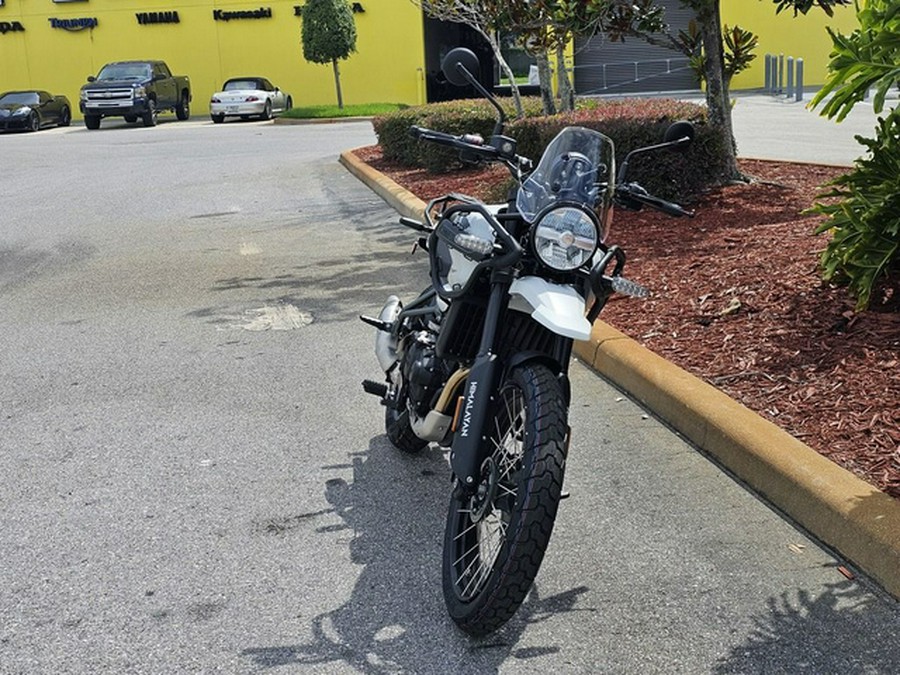2025 Royal Enfield Himalayan 450 Kamet White (Tubeless) 450