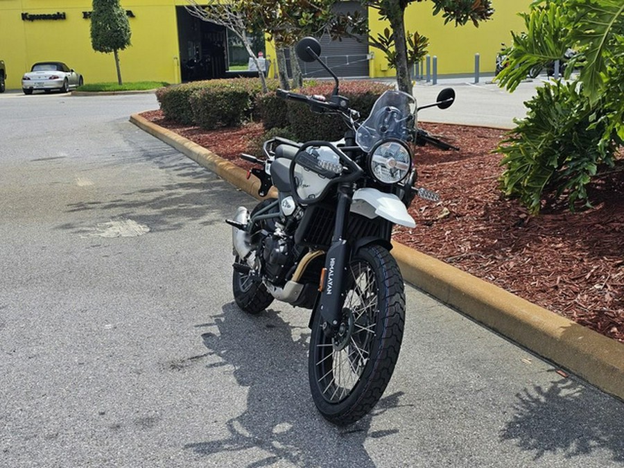 2025 Royal Enfield Himalayan 450 Kamet White (Tubeless) 450